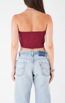 FURST OF A KIND VINTAGE CHAINS VINTAGE CHAIN HALTER TOP