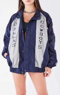 FURST OF A KIND VINTAGE ZIP UP WINDBREAKER JACKET VINTAGE NFL