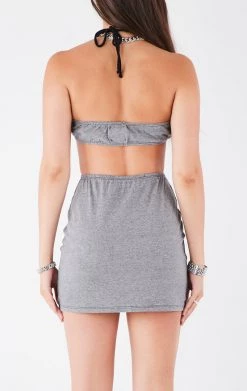 FURST OF A KIND VINTAGE CUT OUT HALTER DRESS VINTAGE DRESSES