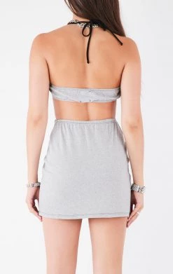 FURST OF A KIND VINTAGE DRESSES VINTAGE CUT OUT HALTER DRESS