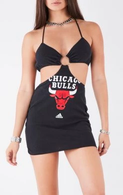 FURST OF A KIND VINTAGE DRESSES VINTAGE CUT OUT HALTER DRESS