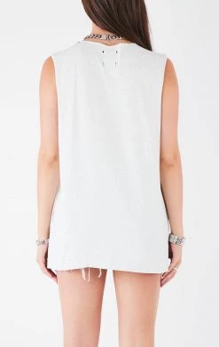 FURST OF A KIND VINTAGE DEEP V CHAIN SLEEVELESS TEE