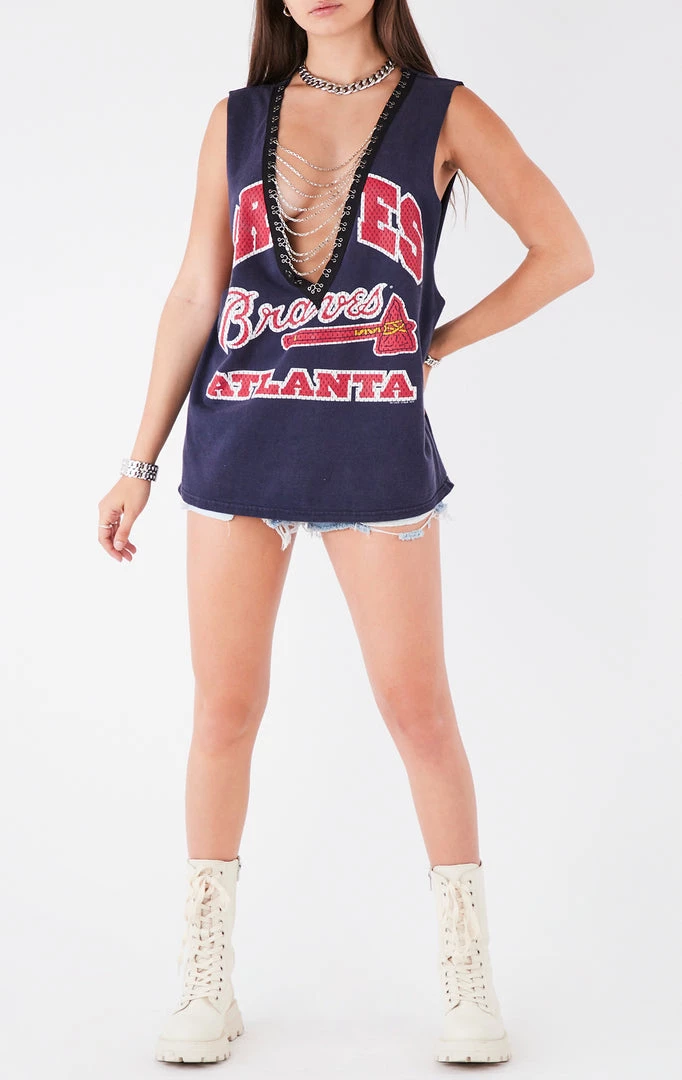 FURST OF A KIND VINTAGE DEEP V CHAIN SLEEVELESS TEE 3 FURST OF A KIND VINTAGE DEEP V CHAIN SLEEVELESS TEE