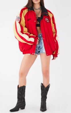 LF Official Shop 22 FURST OF A KIND VINTAGE NFL VINTAGE HEAVY ZIP UP WINDBREAKER JACKET