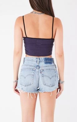 FURST OF A KIND VINTAGE RHINESTONE FRINGE TANK