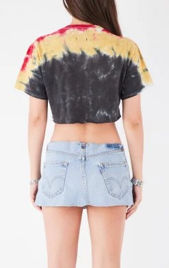 FURST OF A KIND VINTAGE CHAIN LACE UP TEE VINTAGE NFL