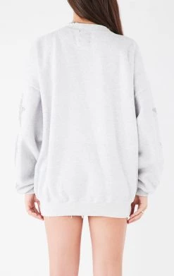 FURST OF A KIND VINTAGE SILVER STAR PATCH SWEATSHIRT