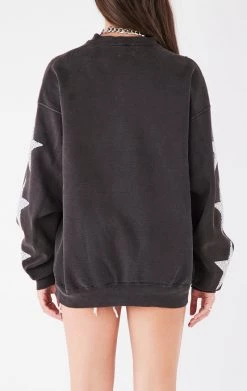 FURST OF A KIND VINTAGE SILVER STAR PATCH SWEATSHIRT VINTAGE SPORTS