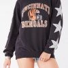 FURST OF A KIND VINTAGE NFL VINTAGE SILVER STAR PATCH SWEATSHIRT 1 FURST OF A KIND VINTAGE NFL VINTAGE SILVER STAR PATCH SWEATSHIRT