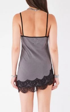 FURST OF A KIND VINTAGE DRINKS VINTAGE LACE TRIM DRESS