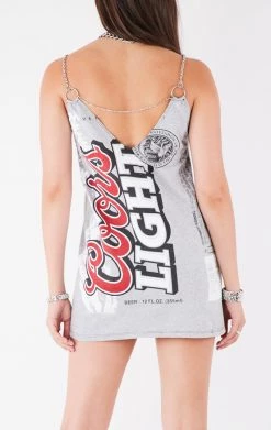 FURST OF A KIND VINTAGE DRAPED CHAIN DRESS FESTIVAL