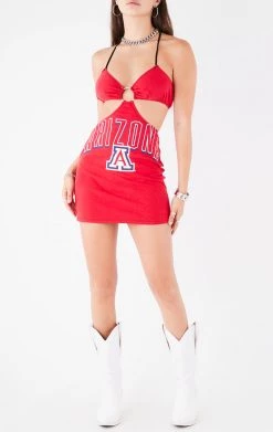 FURST OF A KIND VINTAGE DRESSES VINTAGE CUT OUT HALTER DRESS