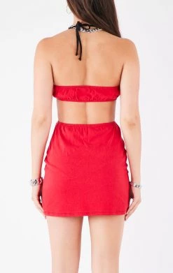 FURST OF A KIND VINTAGE DRESSES VINTAGE CUT OUT HALTER DRESS 7 FURST OF A KIND VINTAGE DRESSES VINTAGE CUT OUT HALTER DRESS