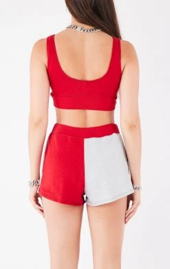 FURST OF A KIND VINTAGE SPLICED TANK AND SHORT SET VINTAGE COLLEGE