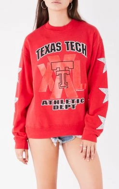 FURST OF A KIND VINTAGE SILVER STAR PATCH SWEATSHIRT VINTAGE COLLEGE