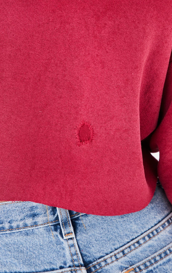 FURST OF A KIND VINTAGE STAR PATCH CROPPED HOODIE 5 FURST OF A KIND VINTAGE STAR PATCH CROPPED HOODIE