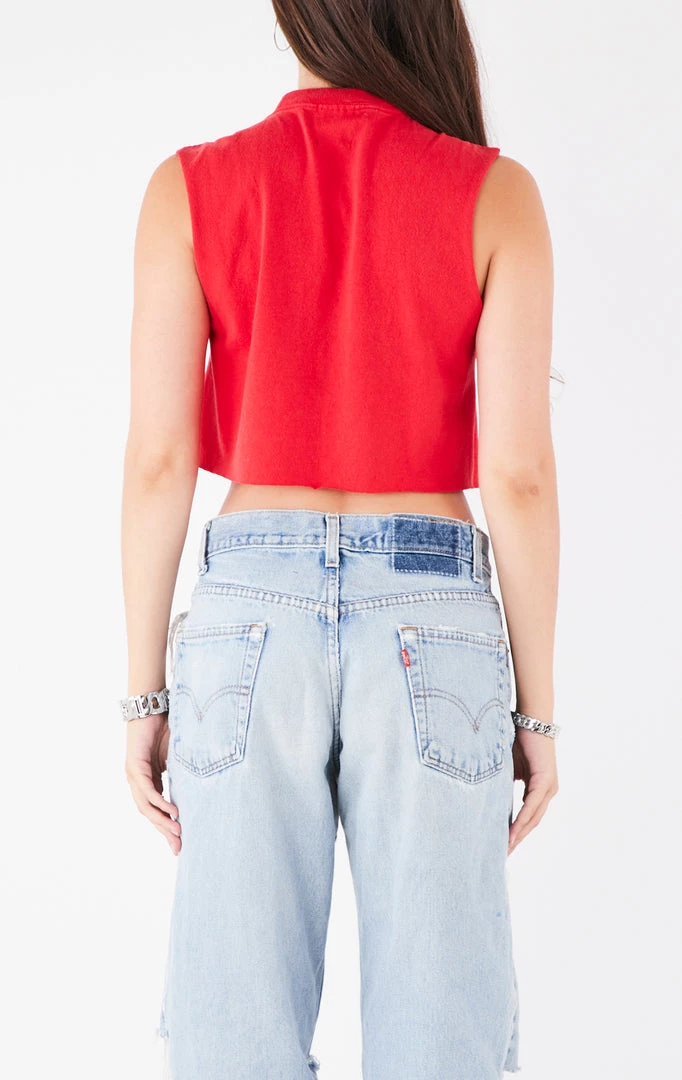 FURST OF A KIND VINTAGE CHAIN LACE UP SLEEVELESS TEE 5 FURST OF A KIND VINTAGE CHAIN LACE UP SLEEVELESS TEE