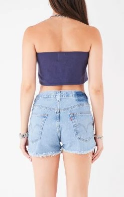 FURST OF A KIND VINTAGE CHAIN HALTER TOP