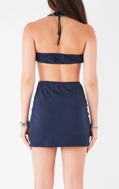 FURST OF A KIND VINTAGE DRESSES VINTAGE CUT OUT HALTER DRESS