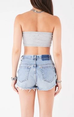 FURST OF A KIND VINTAGE CUT OUT WATERFALL CHAIN TUBE TOP VINTAGE CHAINS