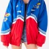 FURST OF A KIND VINTAGE COLLEGE VINTAGE HEAVY ZIP UP WINDBREAKER JACKET