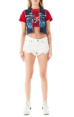 FURST OF A KIND VINTAGE SPLICED CROPPED TEE SALE