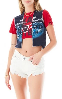 FURST OF A KIND VINTAGE SPLICED CROPPED TEE SALE