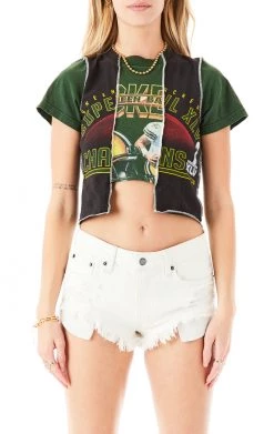 FURST OF A KIND VINTAGE SPLICED CROPPED TEE SALE