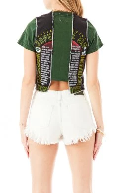 FURST OF A KIND VINTAGE SPLICED CROPPED TEE SALE