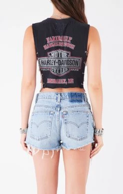 FURST OF A KIND VINTAGE CHAINS VINTAGE CHAIN SIDE SLEEVELESS CROPPED TEE 7 FURST OF A KIND VINTAGE CHAINS VINTAGE CHAIN SIDE SLEEVELESS CROPPED TEE