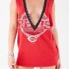 FURST OF A KIND VINTAGE CHAINS VINTAGE DEEP V CHAIN SLEEVELESS TEE