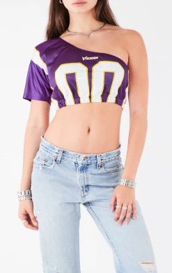 FURST OF A KIND VINTAGE ONE SHOULDER NFL JERSEY VINTAGE NFL