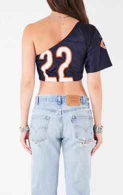 FURST OF A KIND VINTAGE ONE SHOULDER NFL JERSEY