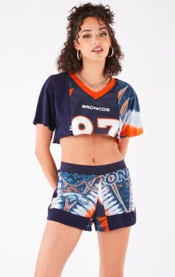 FURST OF A KIND VINTAGE 3 SPLICED TEE AND SHORT SET VINTAGE NFL