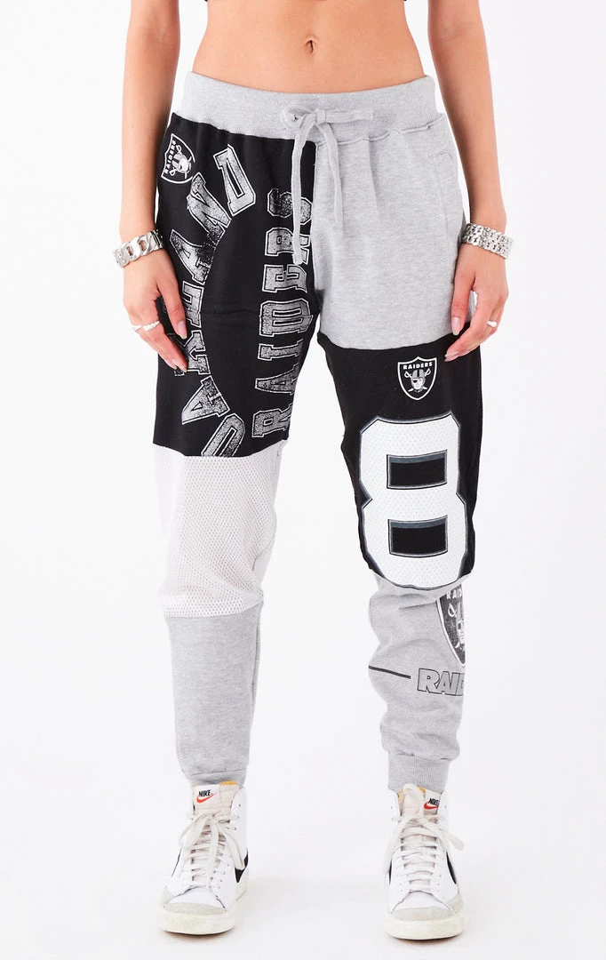 FURST OF A KIND VINTAGE SPLICED PATCHWORK SWEATPANTS VINTAGE NFL 4 FURST OF A KIND VINTAGE SPLICED PATCHWORK SWEATPANTS VINTAGE NFL