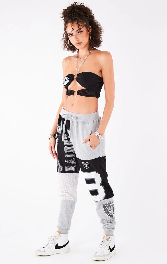 FURST OF A KIND VINTAGE SPLICED PATCHWORK SWEATPANTS VINTAGE NFL 3 FURST OF A KIND VINTAGE SPLICED PATCHWORK SWEATPANTS VINTAGE NFL