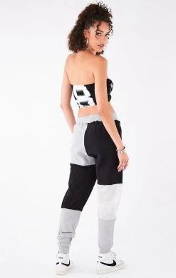 FURST OF A KIND VINTAGE SPLICED PATCHWORK SWEATPANTS VINTAGE NFL 9 FURST OF A KIND VINTAGE SPLICED PATCHWORK SWEATPANTS VINTAGE NFL