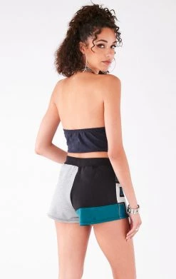 FURST OF A KIND VINTAGE SPLICED PATCHWORK SHORT VINTAGE NFL