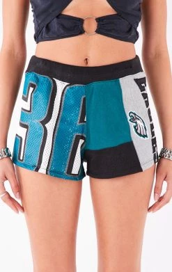 FURST OF A KIND VINTAGE SPLICED PATCHWORK SHORT VINTAGE NFL