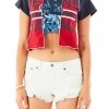 FURST OF A KIND VINTAGE SPLICED CROPPED TEE