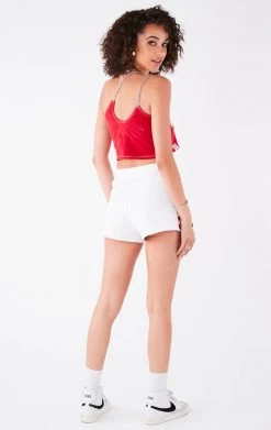 FURST OF A KIND VINTAGE ONE SHOULDER DOUBLE CHAIN SHORT SET VINTAGE CHAINS 7 FURST OF A KIND VINTAGE ONE SHOULDER DOUBLE CHAIN SHORT SET VINTAGE CHAINS