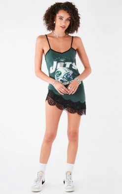 FURST OF A KIND VINTAGE LACE TRIM DRESS