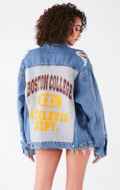 FURST OF A KIND VINTAGE GRAPHIC BACK INSERT DENIM JACKET BEST SELLERS