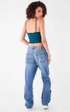 FURST OF A KIND VINTAGE RHINESTONE FRINGE TANK 7 FURST OF A KIND VINTAGE RHINESTONE FRINGE TANK