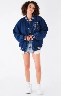 FURST OF A KIND VINTAGE DENIM JACKETS VINTAGE NFL DENIM BOMBER