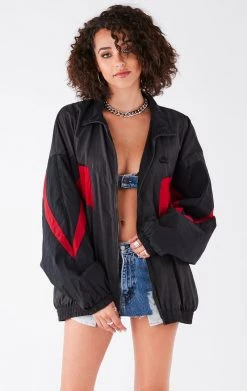 FURST OF A KIND VINTAGE ZIP UP WINDBREAKER JACKET