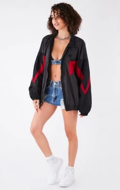 FURST OF A KIND VINTAGE ZIP UP WINDBREAKER JACKET