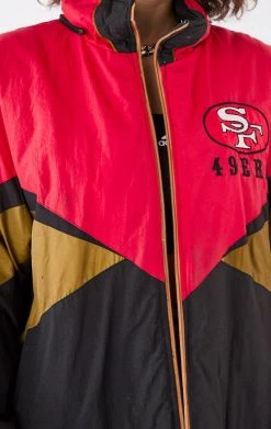 FURST OF A KIND VINTAGE NFL VINTAGE HEAVY ZIP UP WINDBREAKER JACKET