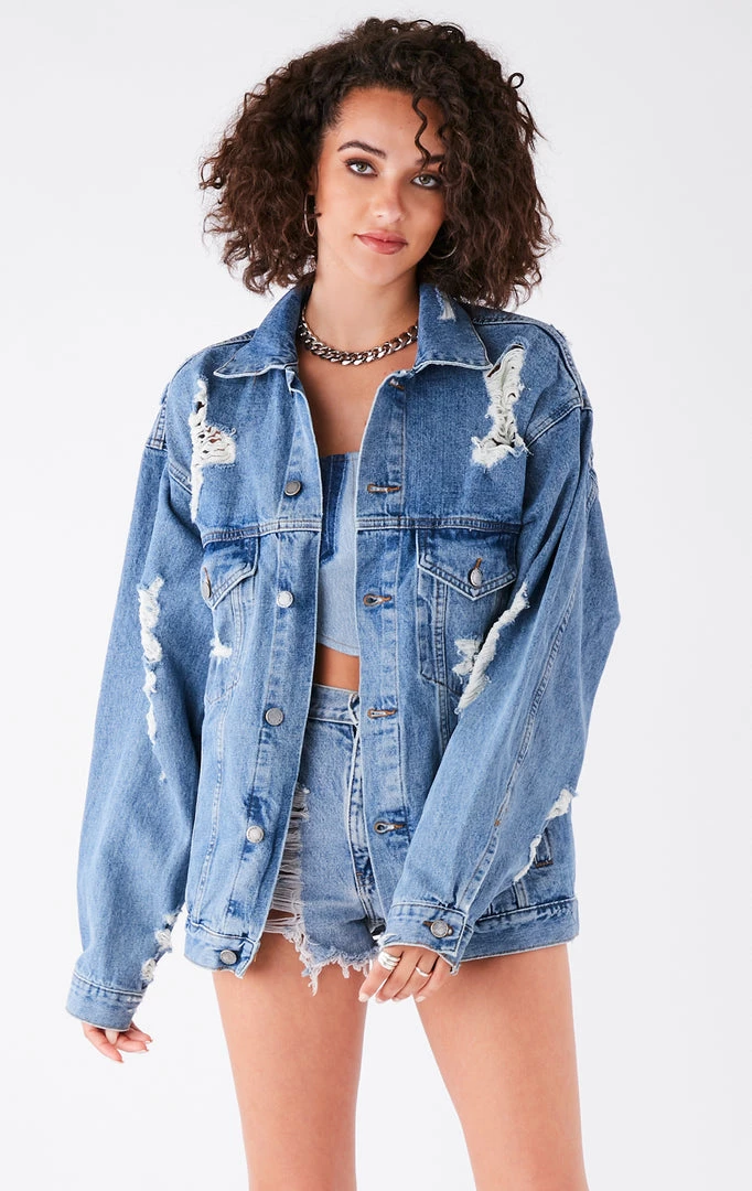 FURST OF A KIND VINTAGE GRAPHIC BACK INSERT DENIM JACKET 5 FURST OF A KIND VINTAGE GRAPHIC BACK INSERT DENIM JACKET