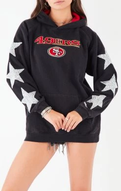 FURST OF A KIND VINTAGE SILVER STAR PATCH HOODIE